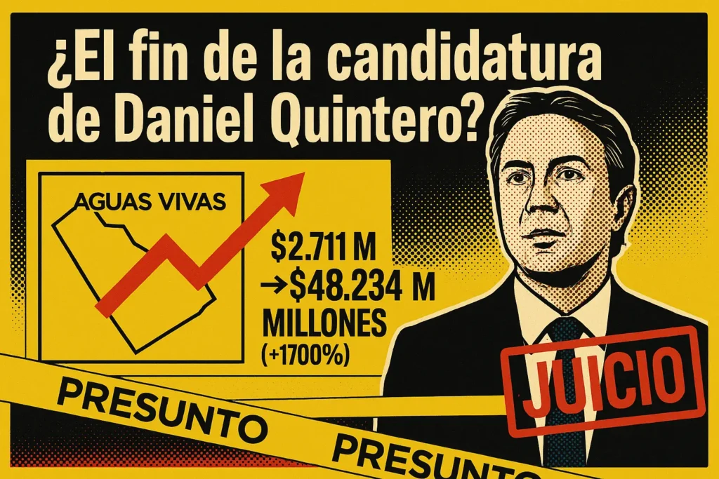 El fin de la candidatura de Daniel Quintero