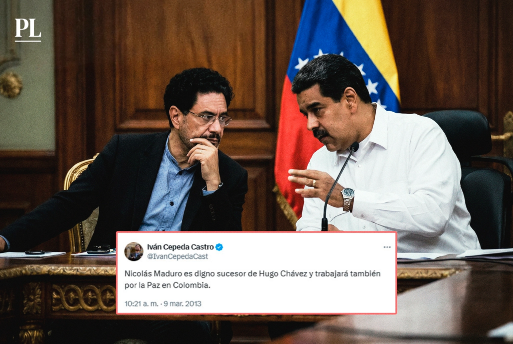 Ivan Cepeda y Nicolas Maduro - petroleaks