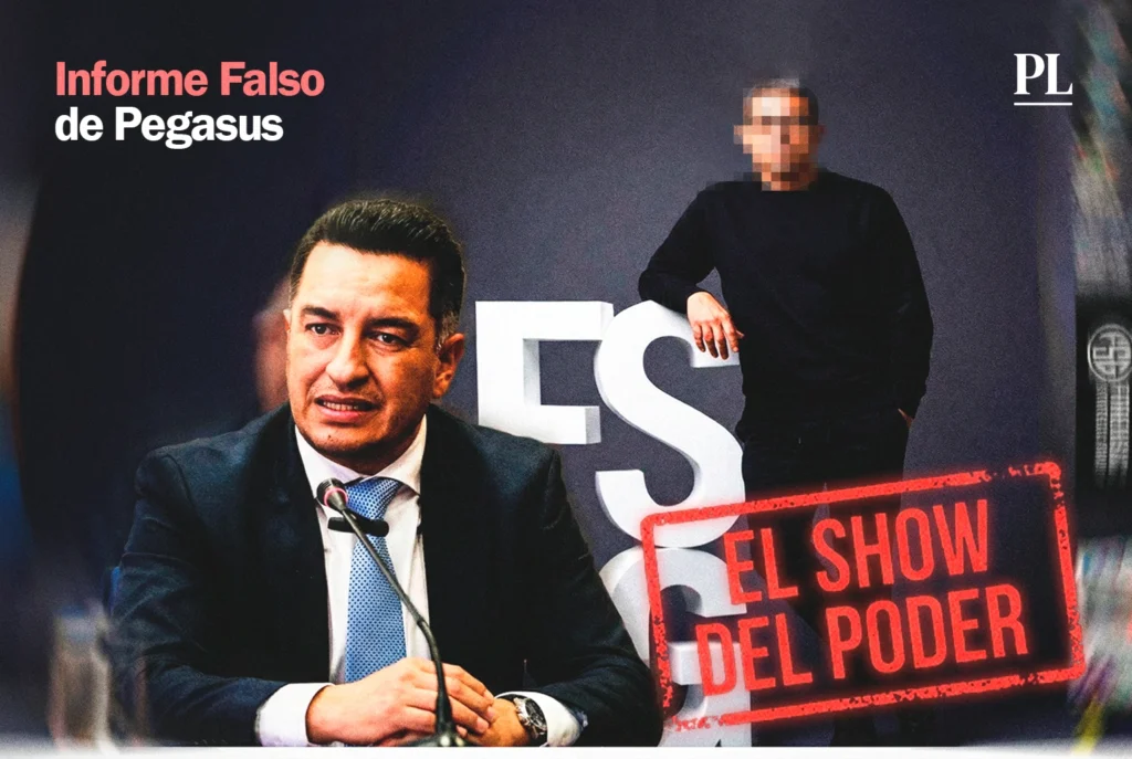 La falsa evidencia de Pegasus desmintiendo el show del Ministro