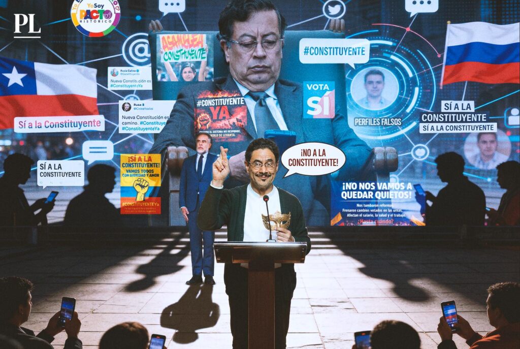 Bodegas digitales posicionan la Asamblea Nacional Constituyente como eje de campaña en Colombia - petroleaks